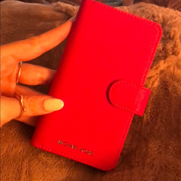 Accessories - IPhone X Michael Kors folio case